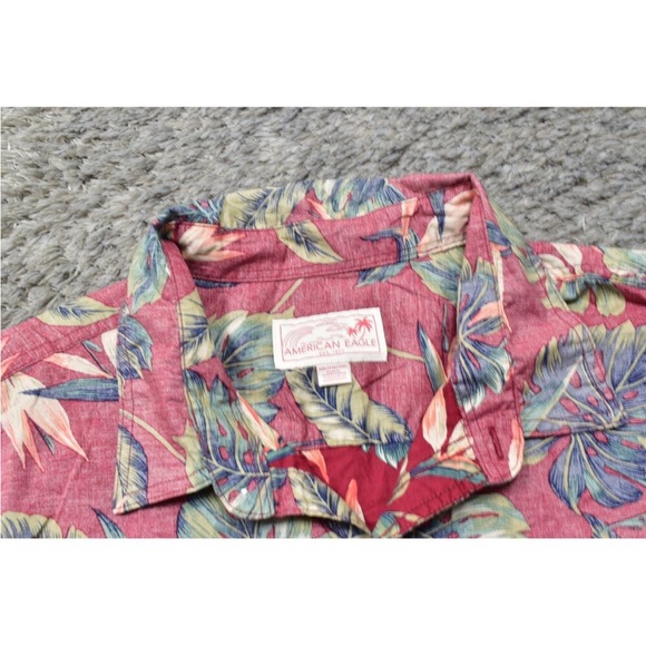 American Eagle Floral Shirt - Picture 6 of 7